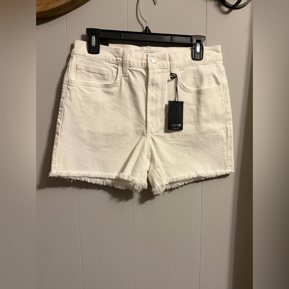 Joe's Jeans Women's White Jean Shorts